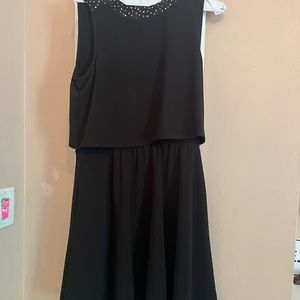 Cute black dress- sleeveless, fun,  Cooper and Ella